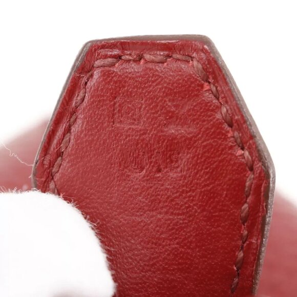 HERMES Bolide31 Handbag Rouge Garance Red/Silver Hardware Taurillon Clemen... - Picture 5 of 12